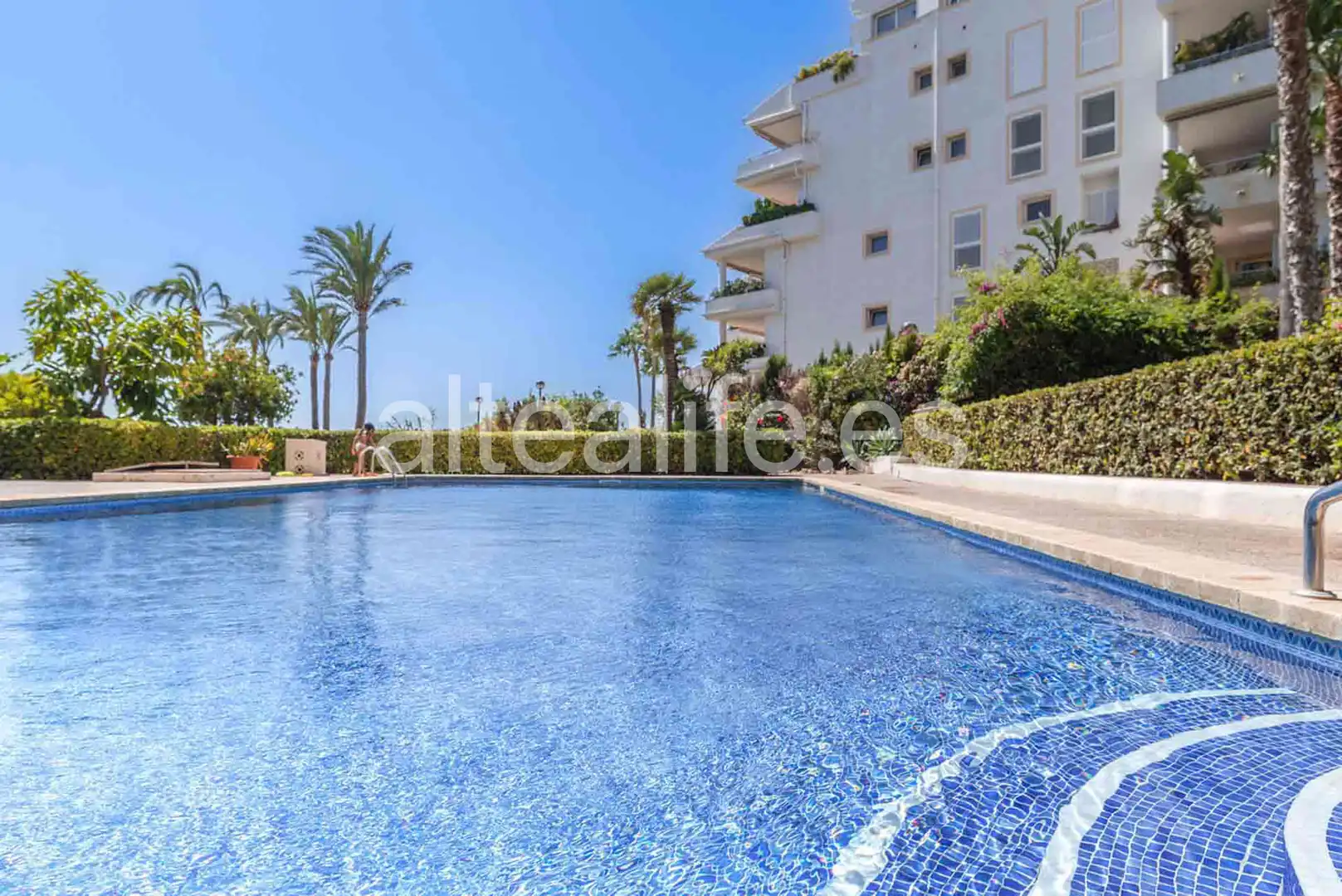 Piscina de Apartamento en venta en Altea con Aire acondicionado, Terraza y Trastero