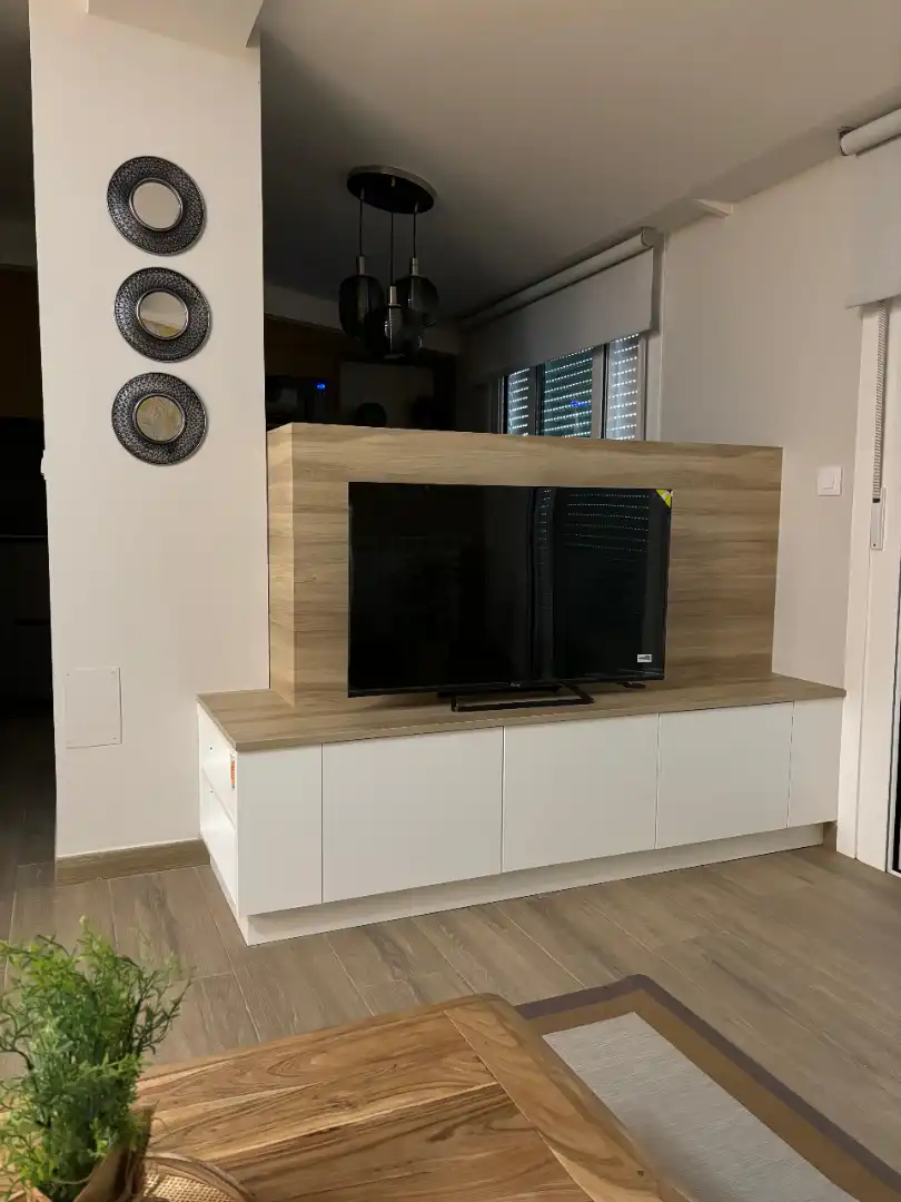 Living room of Flat for sale in Vilagarcía de Arousa  with Heating, Private garden and Storage room