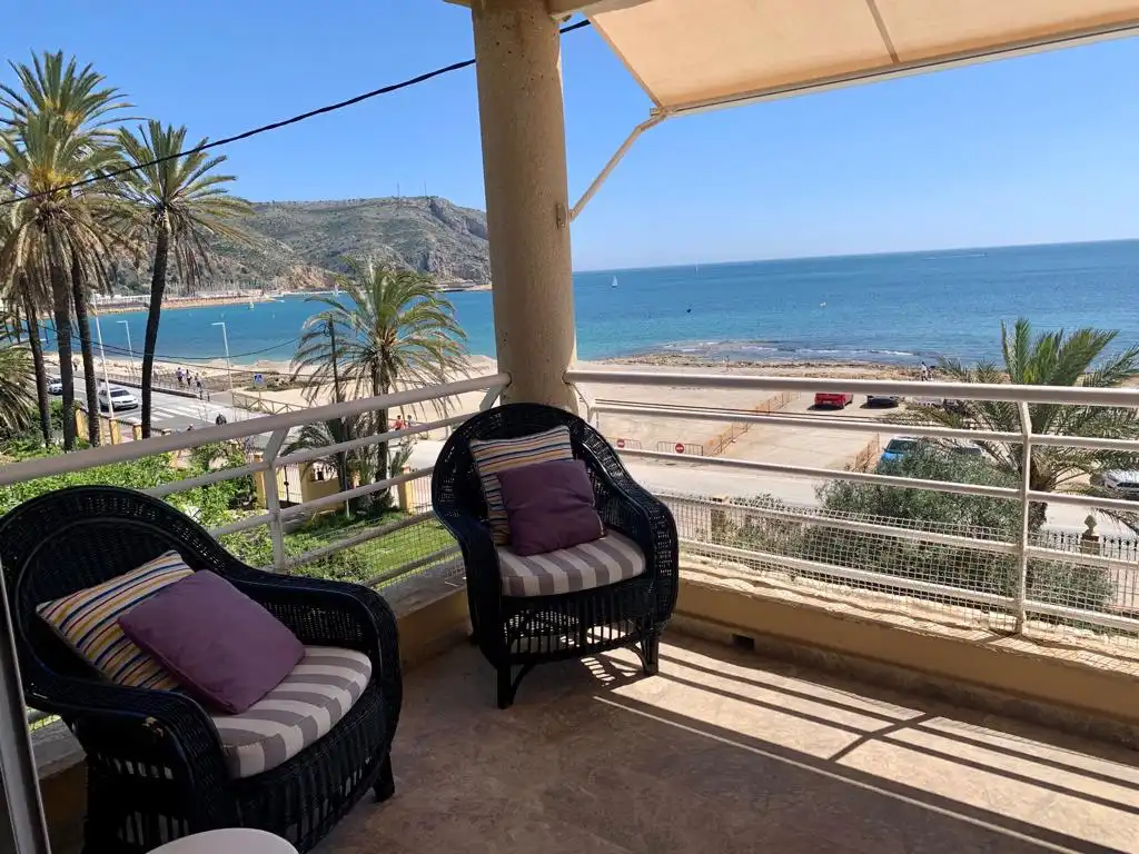Balcony of Apartments for rent in Jávea / Xàbia  with Air Conditioner, Heating and Furnished