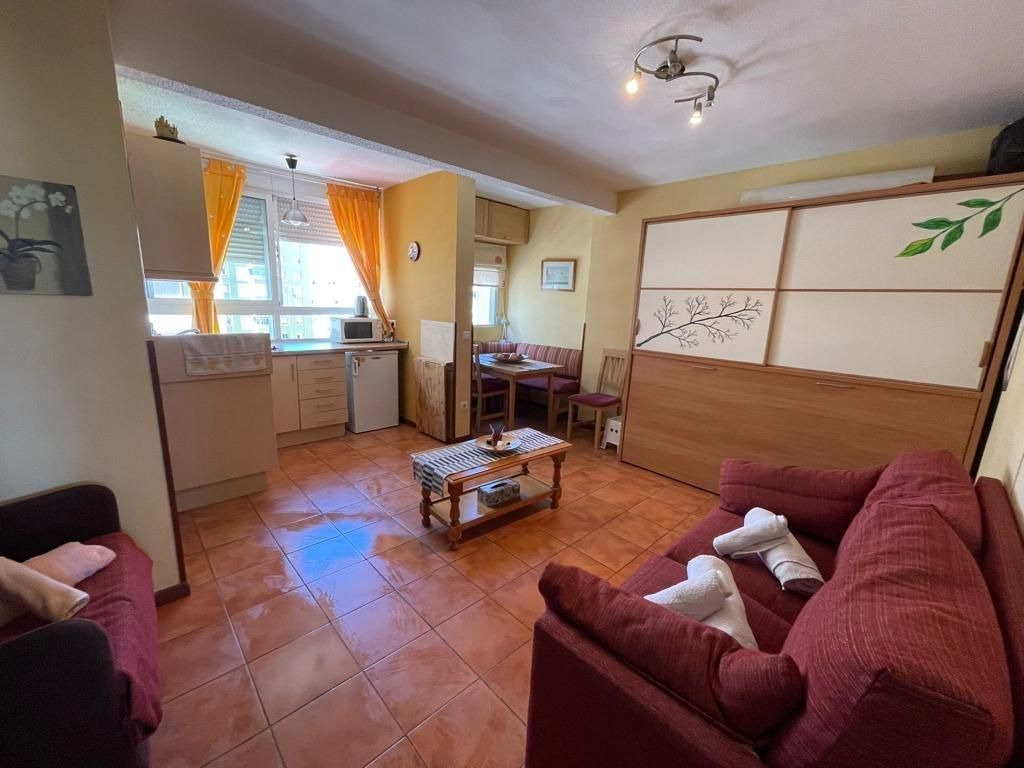 Living room of Study for sale in Torremolinos  with Air Conditioner, Terrace and Furnished