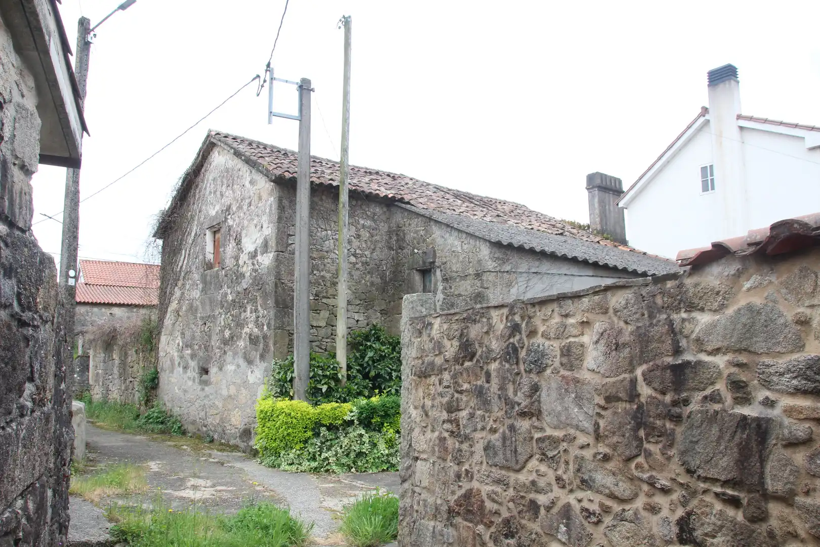 Vista exterior de Casa o chalet en venta en Rois con Jardín privado