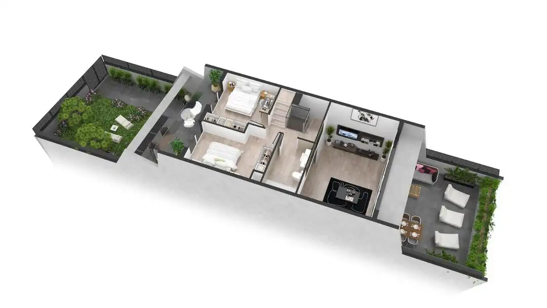 Wohnung zum Verkauf in Donostia - San Sebastián  mit Klimaanlage, Heizung und Privatgarten