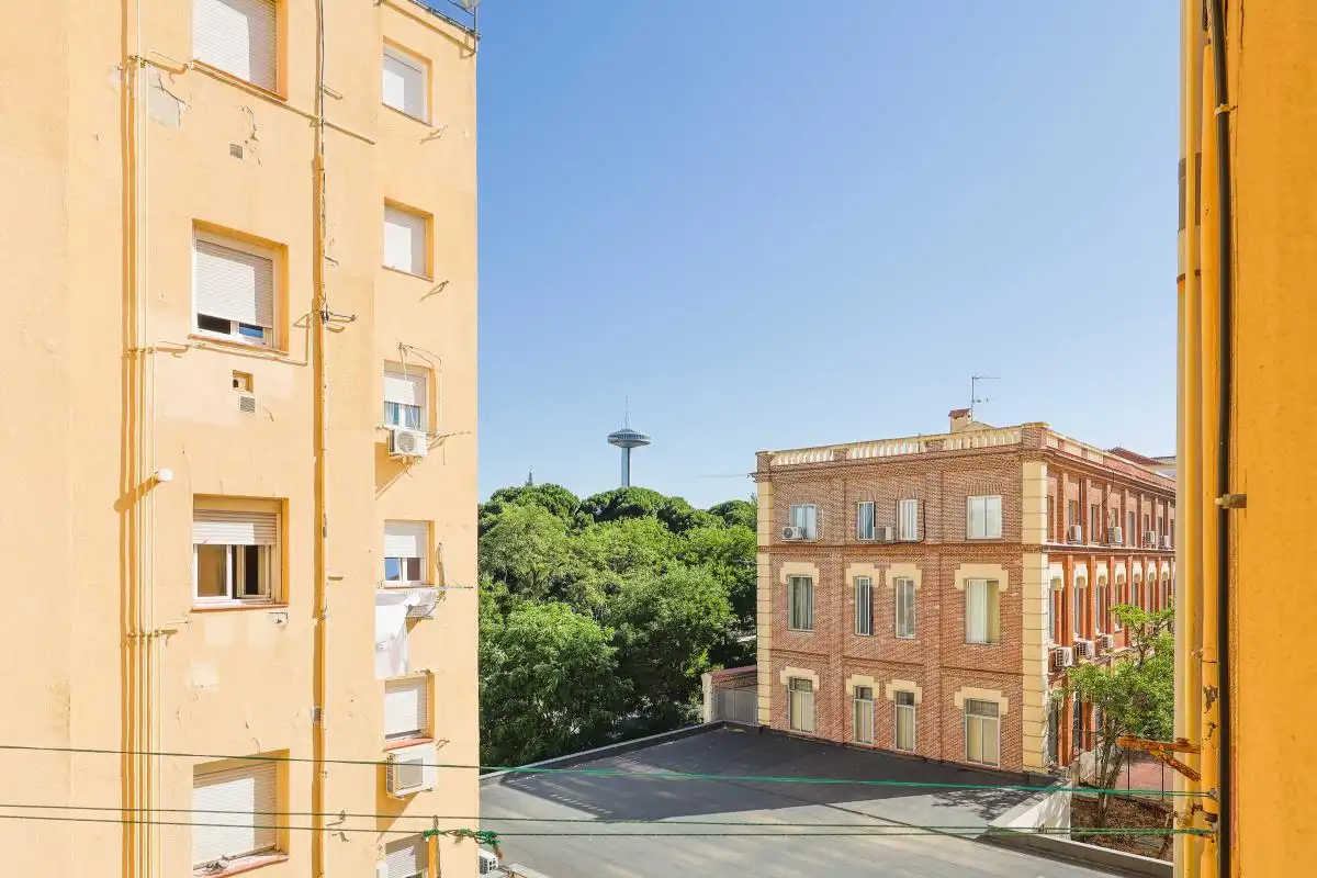 Exterior view of Flat for rent in Madrid  with Air Conditioner, Heating and Terrace