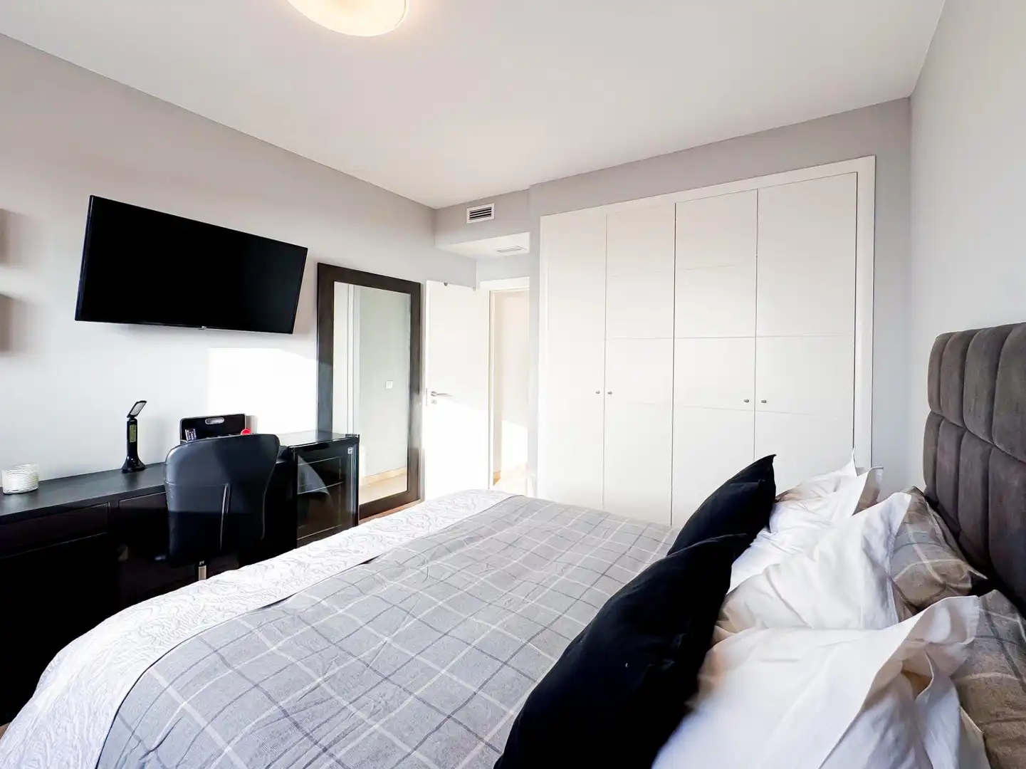 Bedroom of Houses for sale in Santiago del Teide  with Air Conditioner, Private garden and Terrace