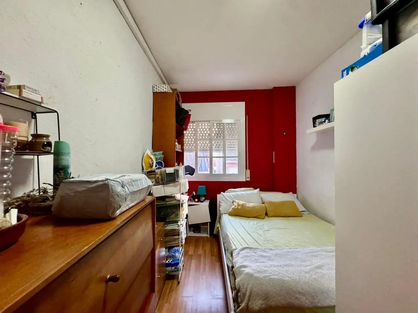 Bedroom of Flat for sale in Badalona  with Air Conditioner and Heating