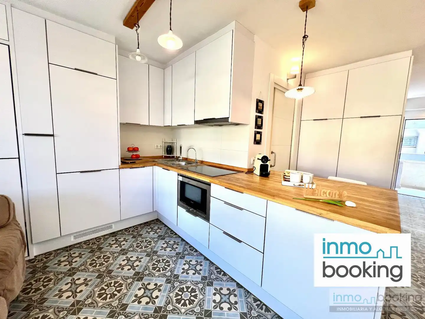 Cocina de Apartamento en venta en Salou con Terraza
