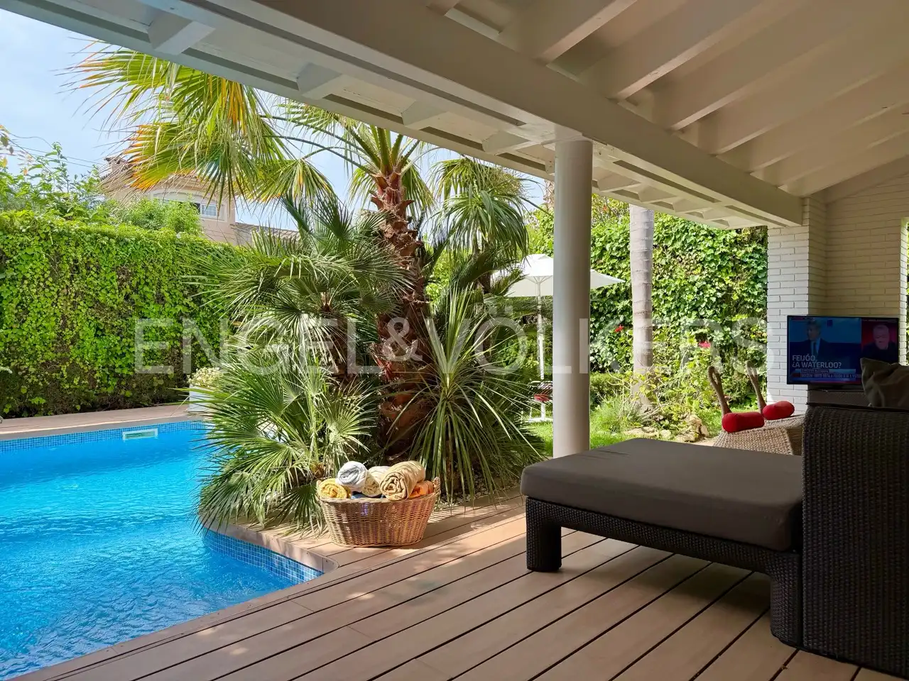 Terraza de Casa o chalet en venta en Cambrils con Aire acondicionado, Calefacción y Jardín privado