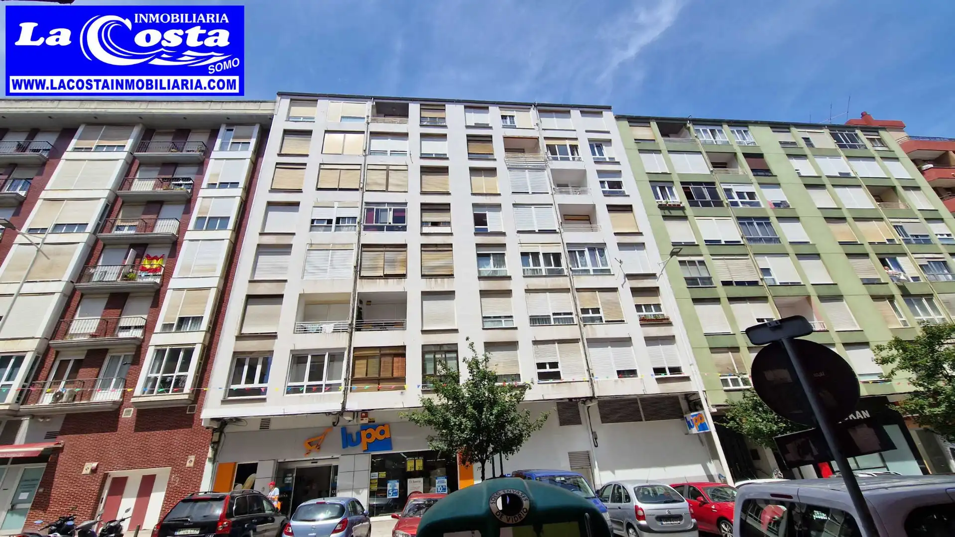 Exterior view of Flat for sale in Santander  with Parquet flooring, Oven and Washing machine