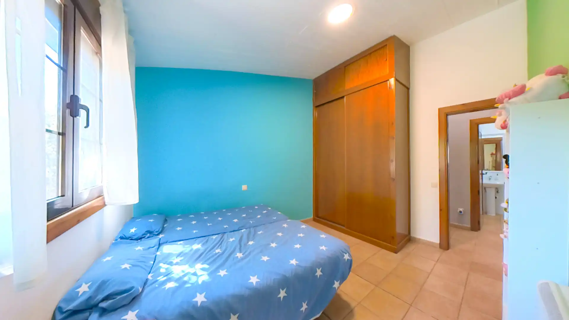 Dormitori de Casa o xalet en venda en Galapagar amb Aire condicionat, Jardí privat i Forn