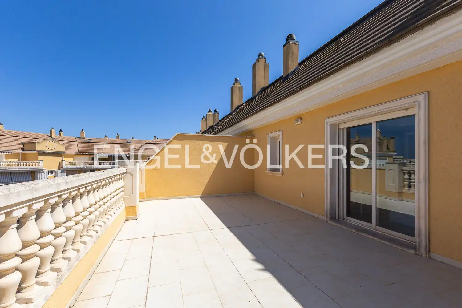 Terrace of Duplexes for rent in Dénia  with Air Conditioner, Heating and Swimming Pool