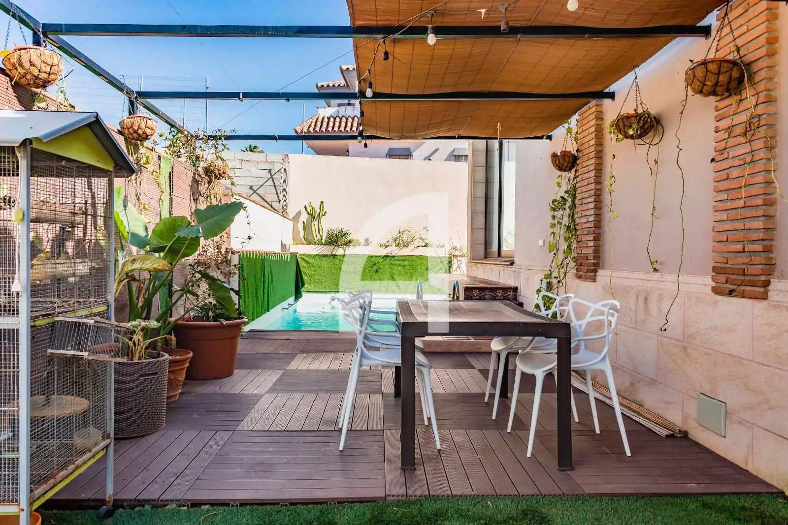 Terraza de Casa o chalet en venta en Mijas con Aire acondicionado, Calefacción y Piscina