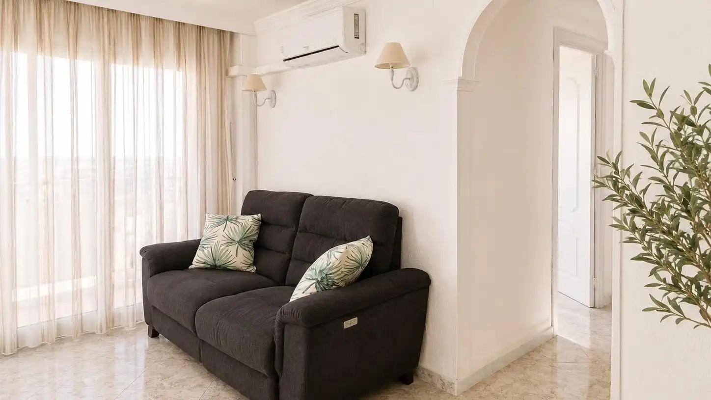 Sala de estar de Piso en venta en Málaga con Aire acondicionado, Calefacción y Terraza