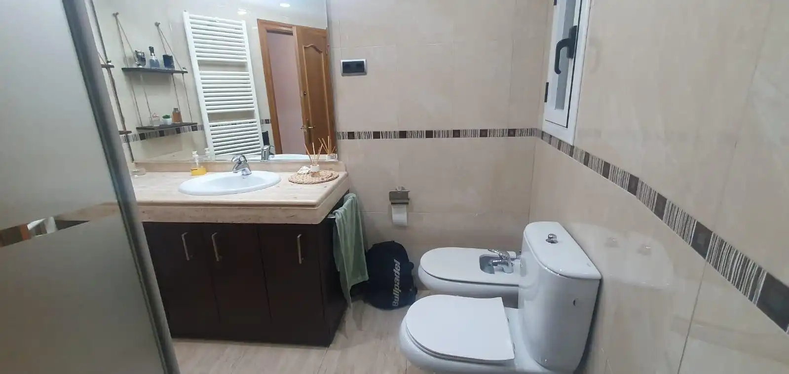 Badezimmer von Wohnungen zur Miete in Parets del Vallès mit Klimaanlage, Heizung und Terrasse