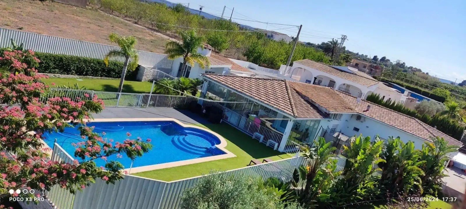 Piscina de Casa o xalet en venda en Carlet amb Aire condicionat, Calefacció i Jardí privat