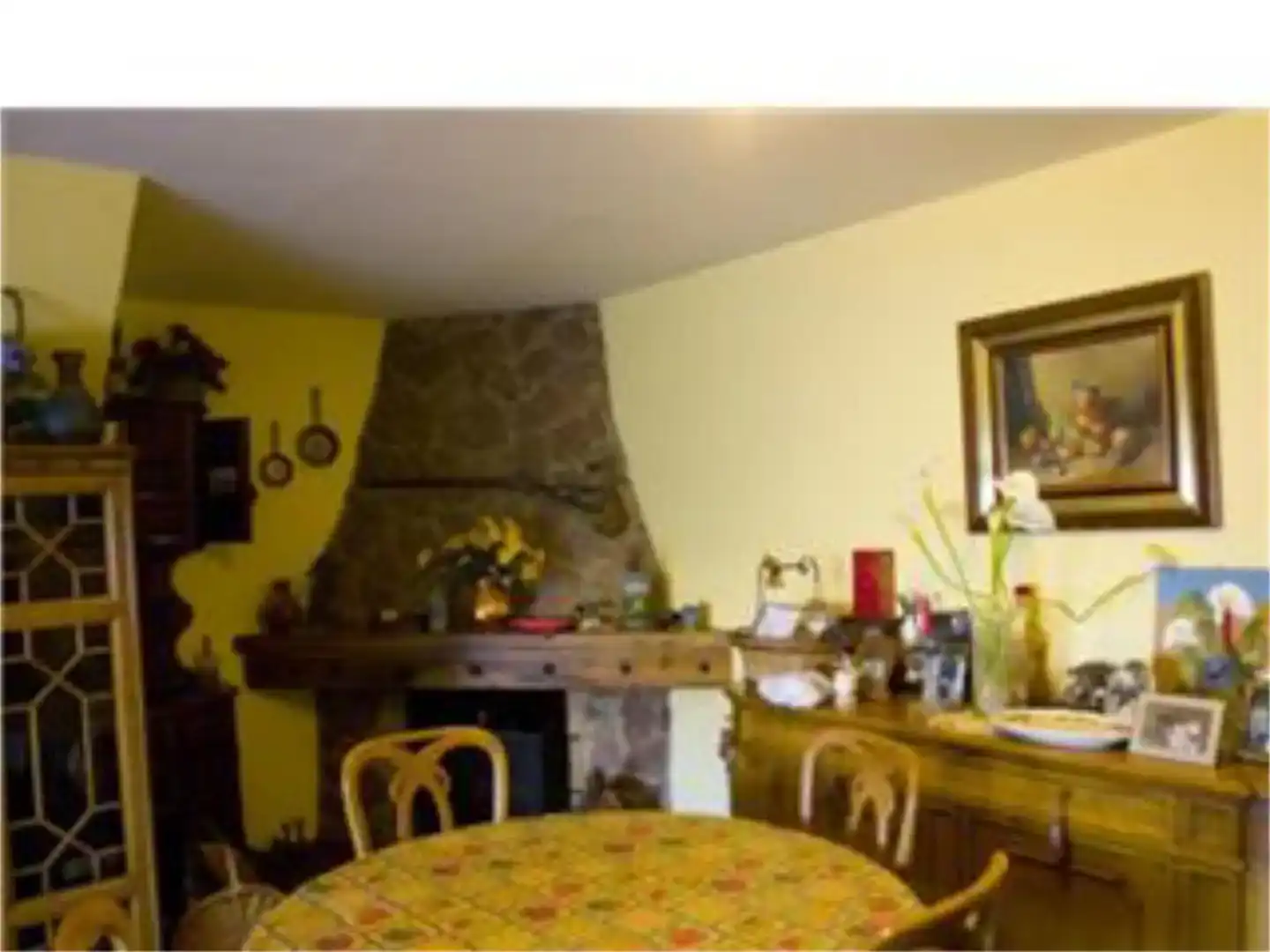 Menjador de Casa o xalet en venda en Santas Martas amb Aire condicionat