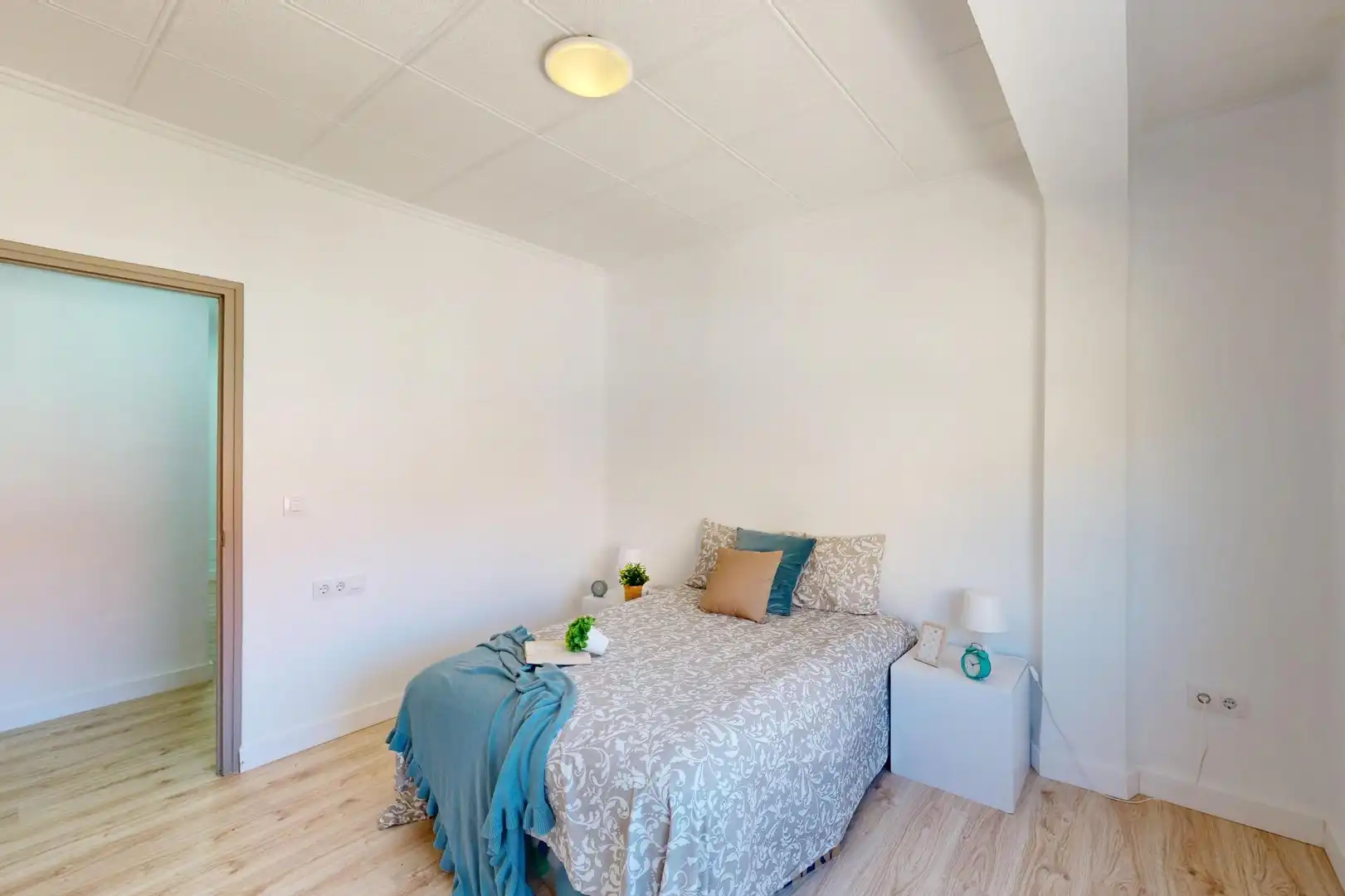 Schlafzimmer von Wohnung zum Verkauf in Cartagena mit Klimaanlage, Heizung und Balkon