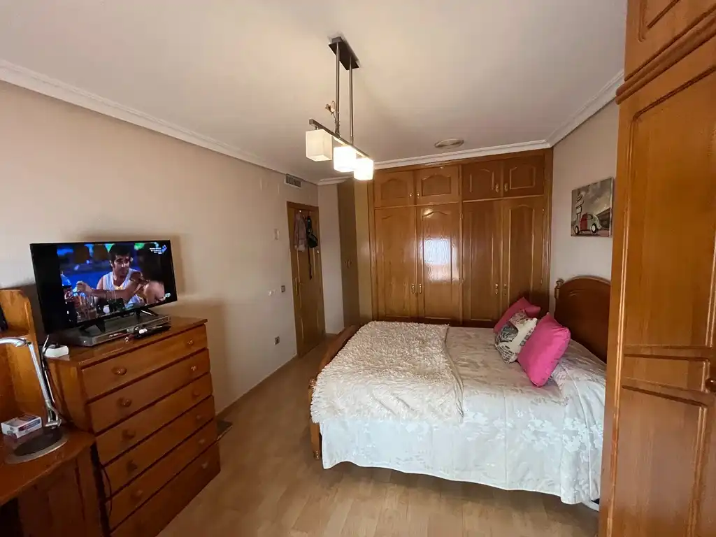 Bedroom of Flat for sale in Albacete  with Air Conditioner, Heating and Terrace