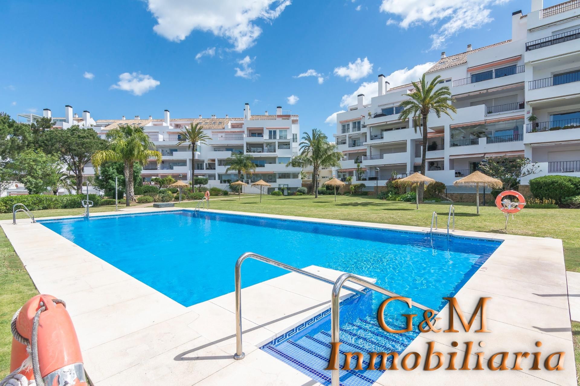 Garden of Flat for sale in Benalmádena  with Air Conditioner, Heating and Terrace