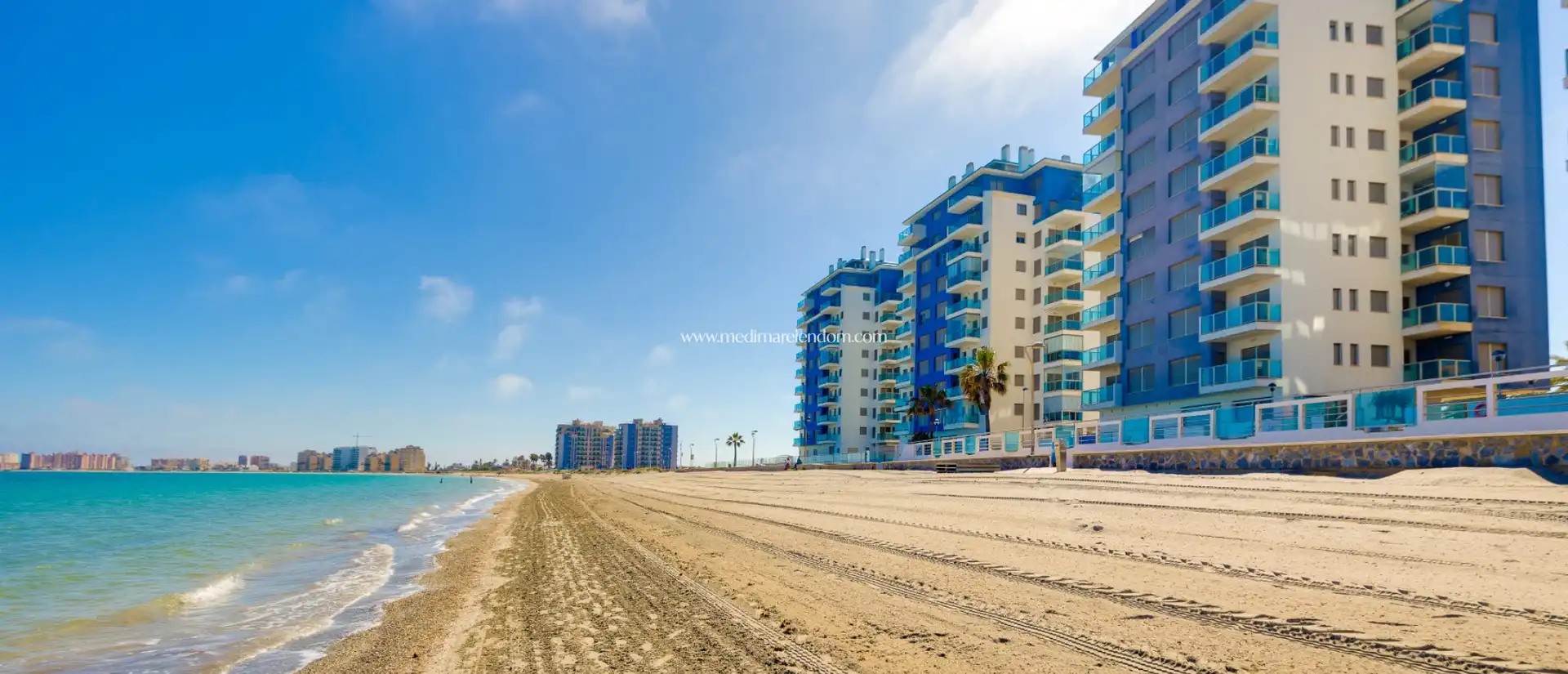 Exterior view of Duplexes for sale in La Manga del Mar Menor  with Air Conditioner, Heating and Private garden