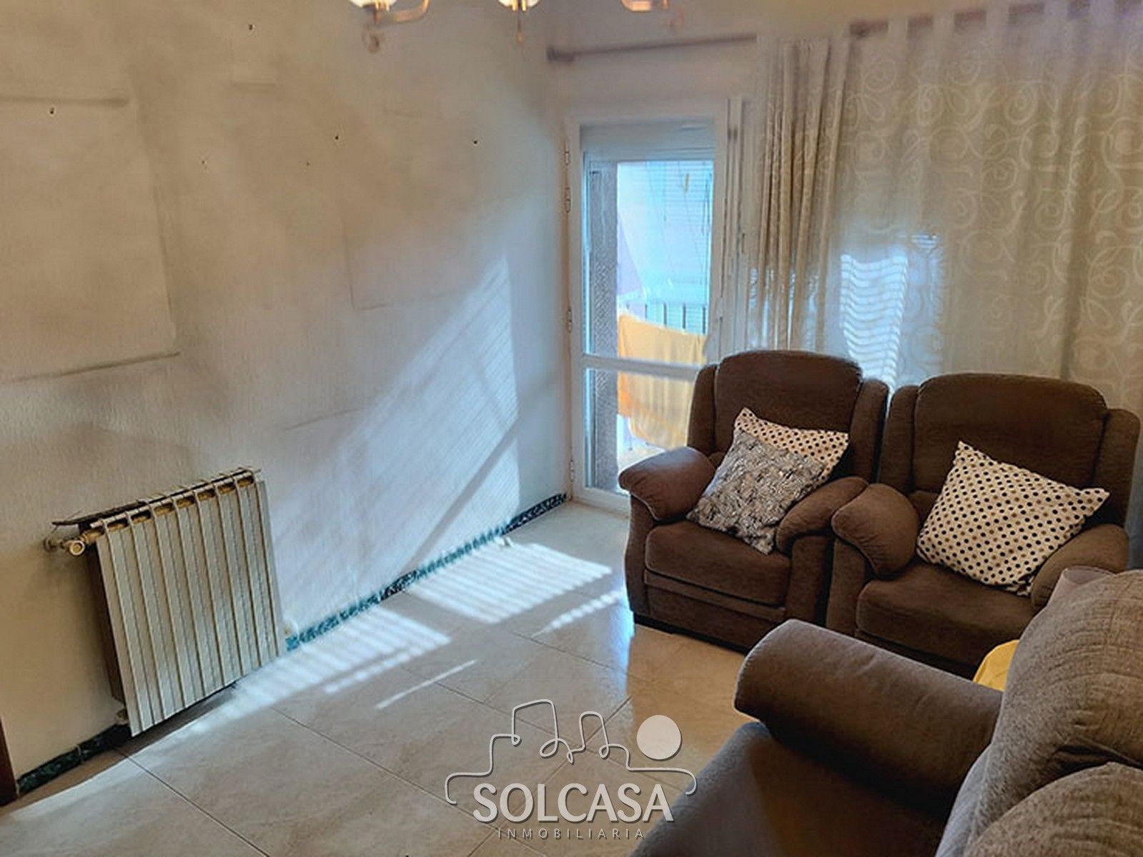 Sala de estar de Piso en venta en Valladolid Capital con Calefacción, Amueblado y Balcón