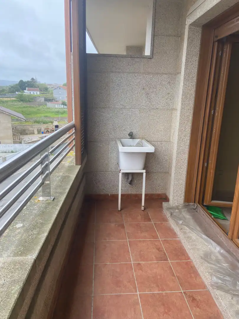 Terraza de Apartamento en venta en Sanxenxo