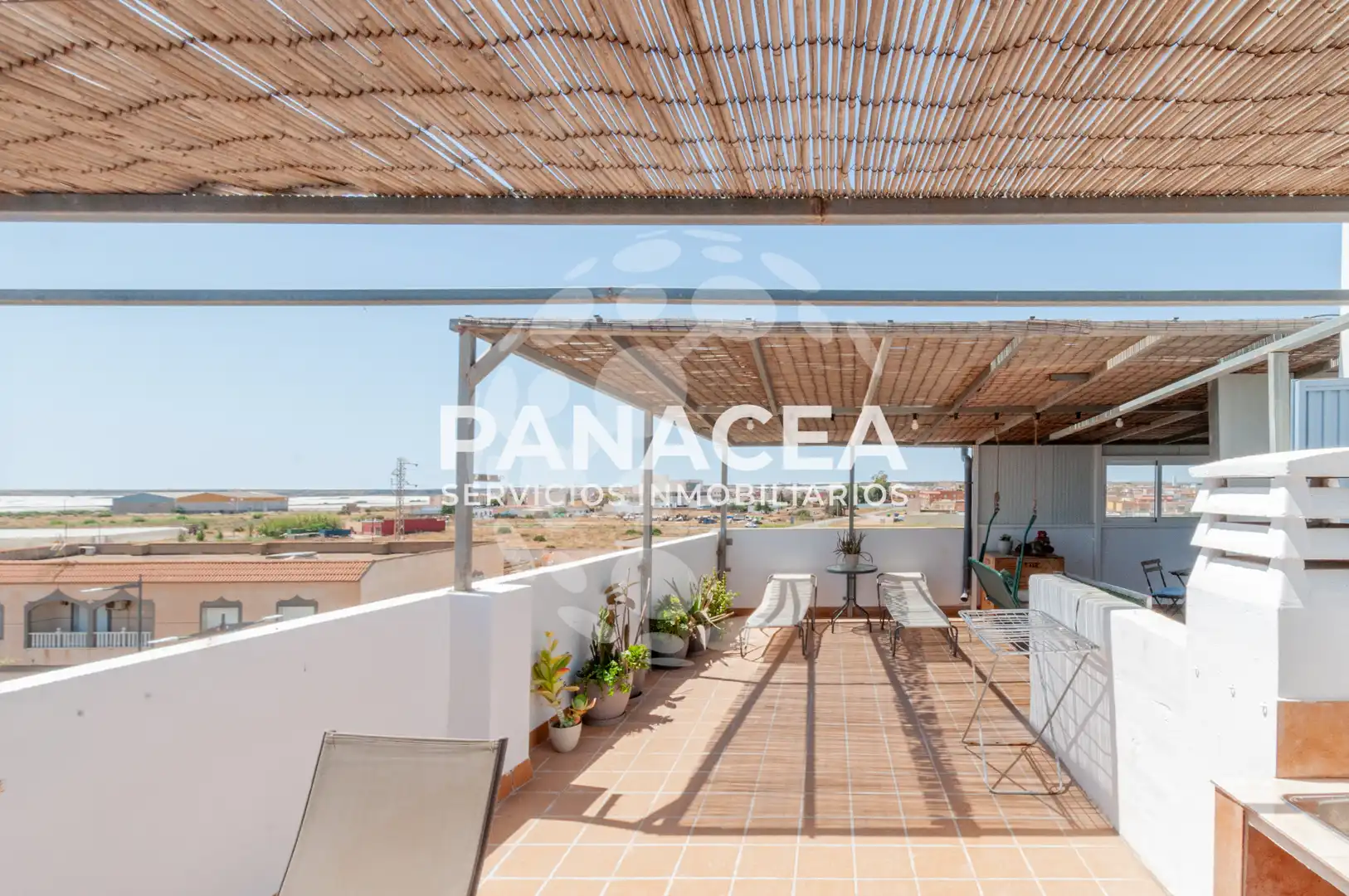 Terrasse von Wohnung zum Verkauf in La Mojonera mit Möbliert, Ofen und Waschmaschine