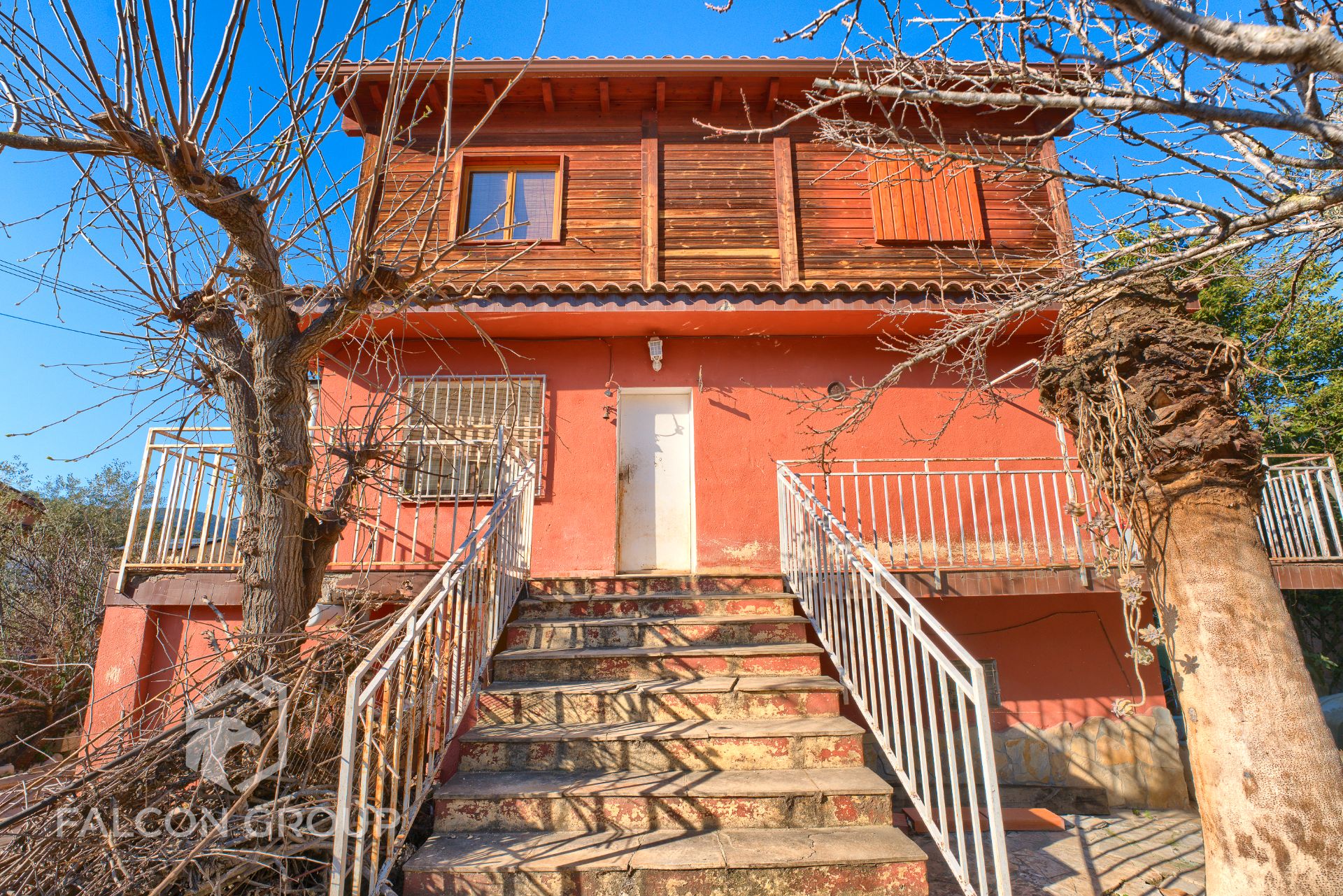 Exterior view of Houses for sale in Canyelles  with Private garden, Furnished and Balcony