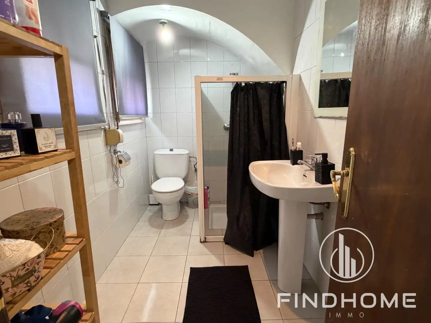 Baño de Casa adosada en venta en Olot con Calefacción y Trastero