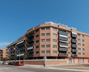 Exterior view of Flat for sale in  Huesca Capital  with Air Conditioner, Heating and Terrace