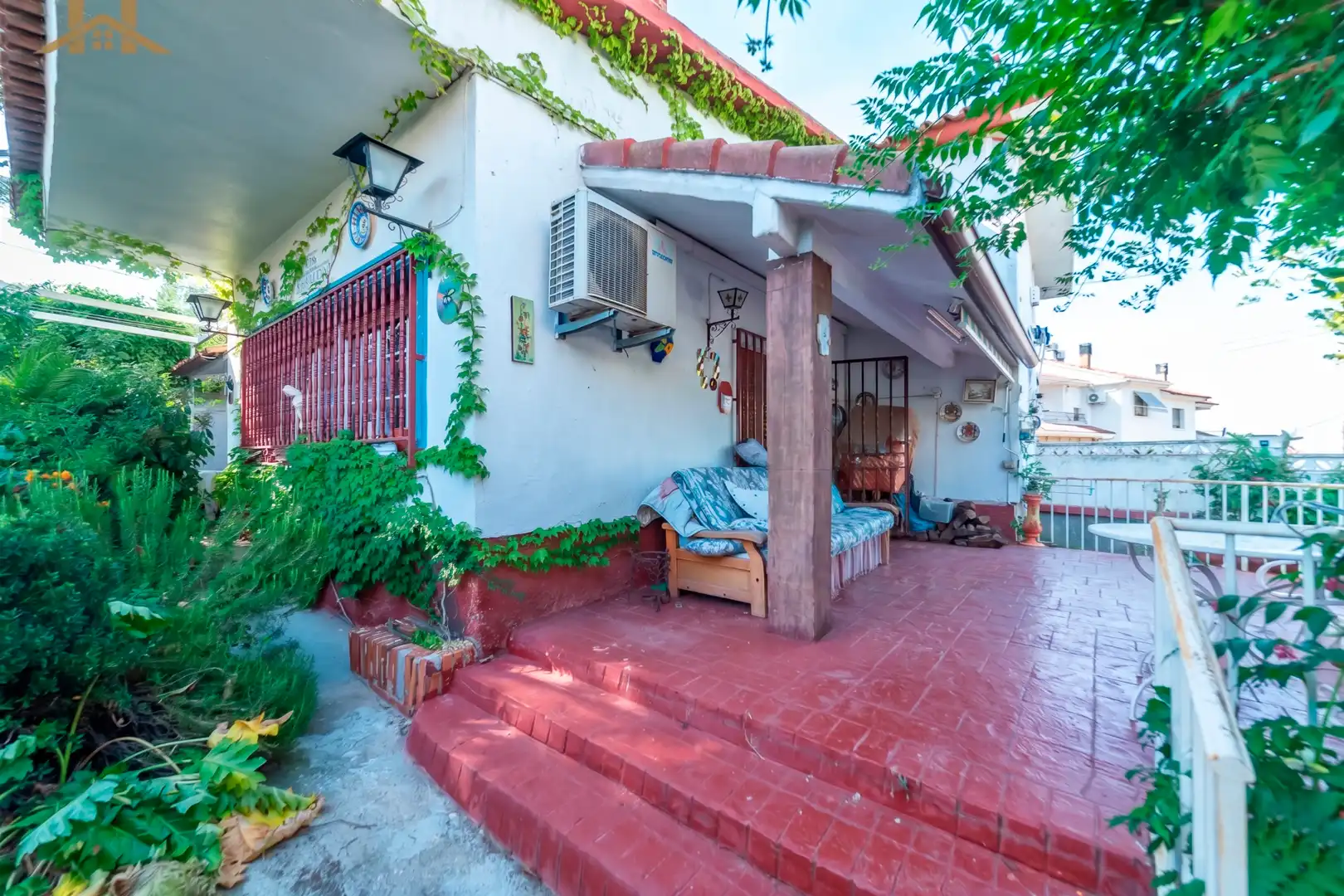 Vista exterior de Casa o chalet en venta en El Álamo con Aire acondicionado, Calefacción y Jardín privado