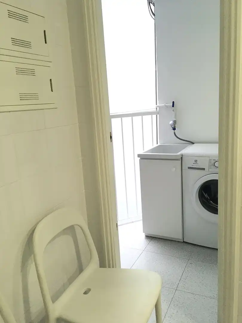 Baño de Piso de alquiler en Sevilla con Aire acondicionado, Calefacción y Terraza