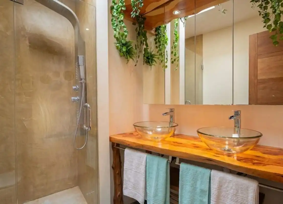 Bathroom of Detached homes for sale in Sant Josep de sa Talaia  with Air Conditioner, Heating and Private garden