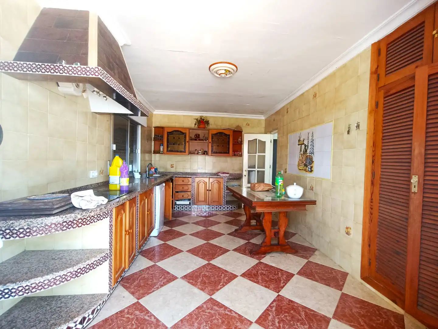 Cocina de Casa o chalet en venta en Espartinas con Aire acondicionado, Jardín privado y Terraza
