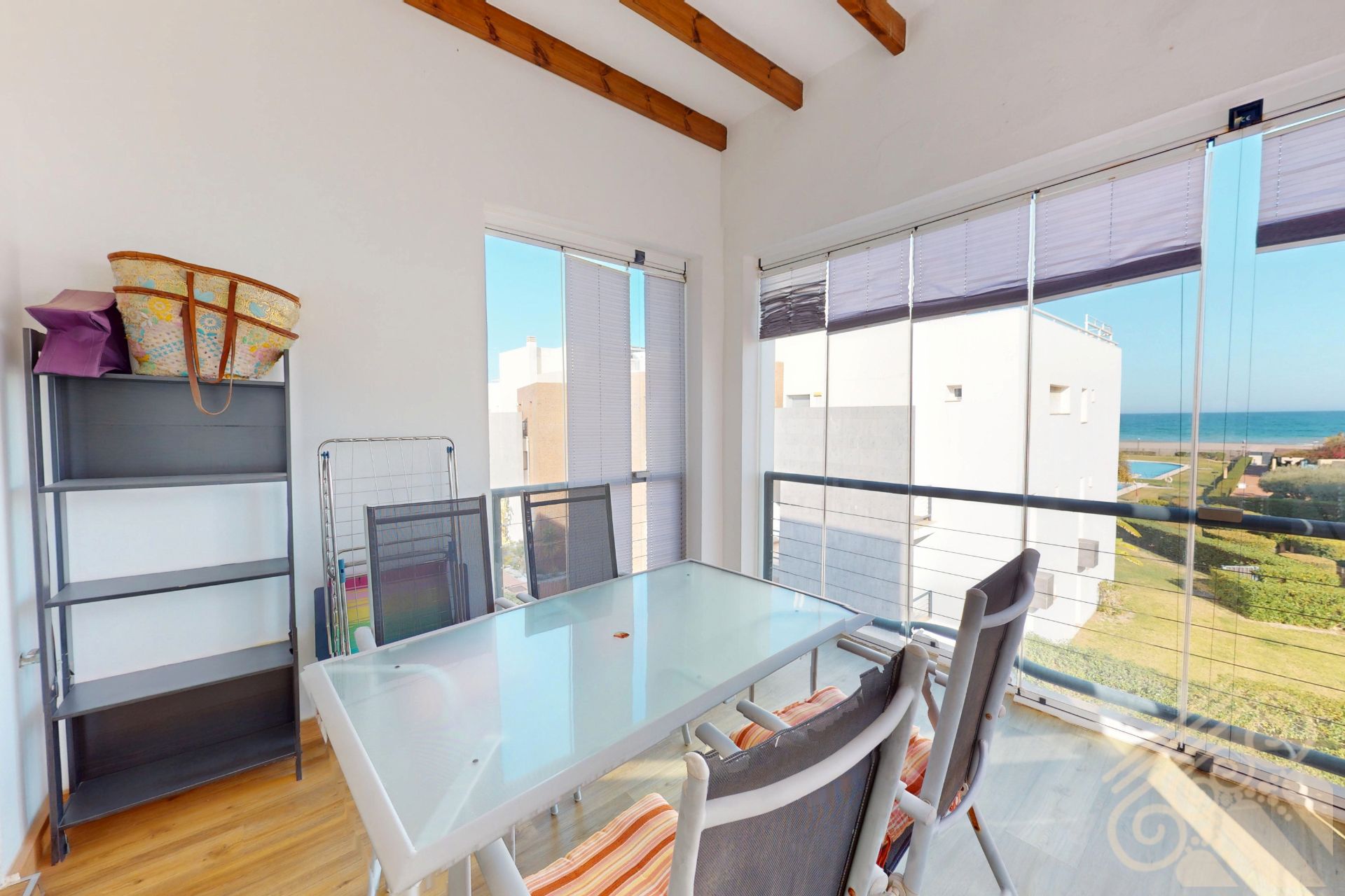 Balcony of Apartment for sale in Vera  with Terrace, Furnished and Community pool