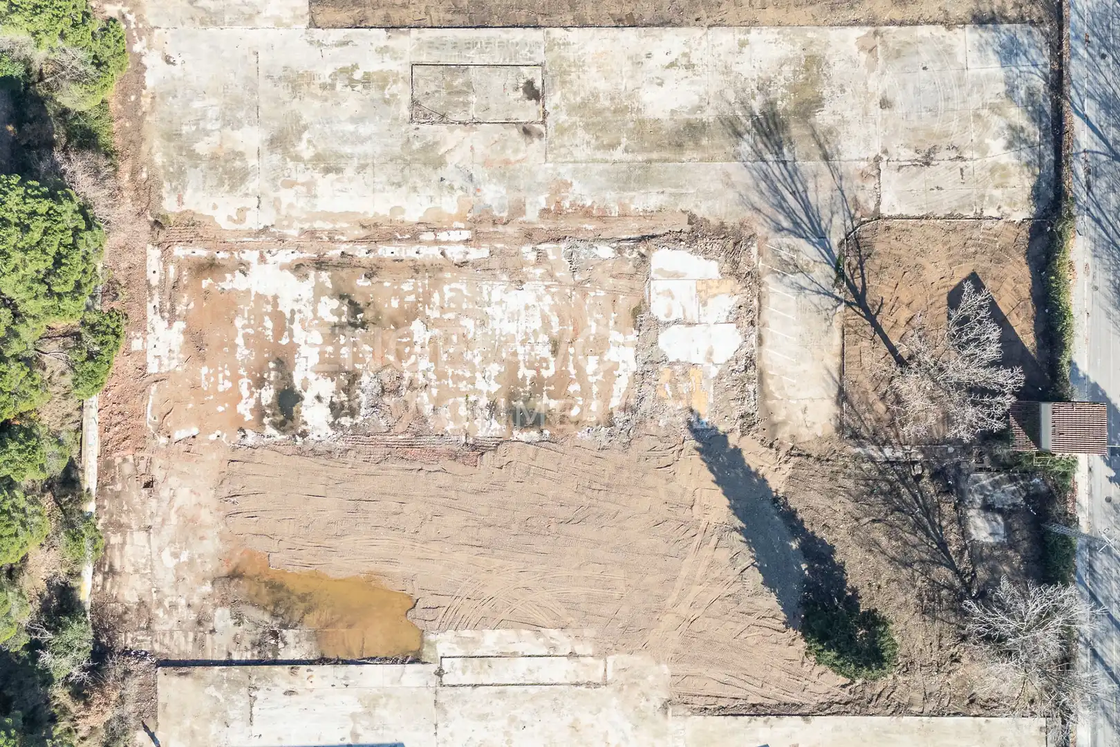Vista exterior de Terreno industrial en venta en Sant Celoni