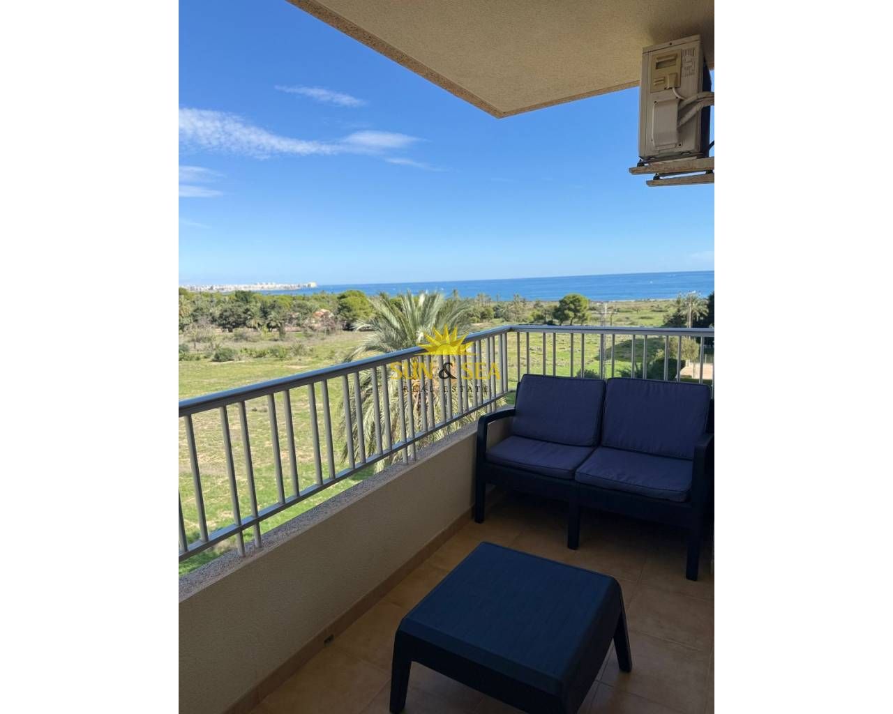 Balcony of Apartment to rent in Torrevieja  with Air Conditioner, Heating and Terrace