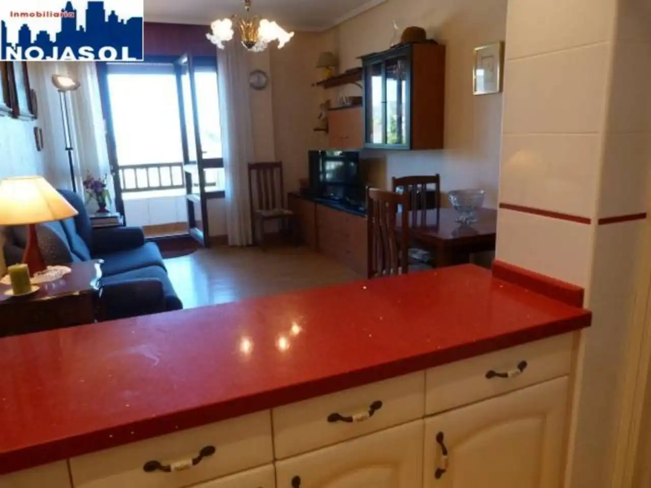 Kitchen of Flat for rent in Noja  with Heating, Terrace and Furnished