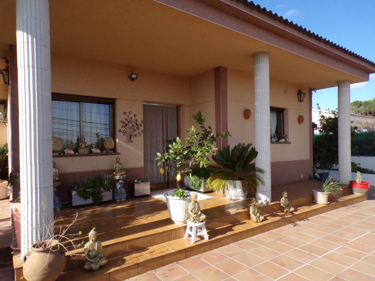 Terrassa de Casa o xalet en venda en Maçanet de la Selva amb Calefacció, Jardí privat i Terrassa