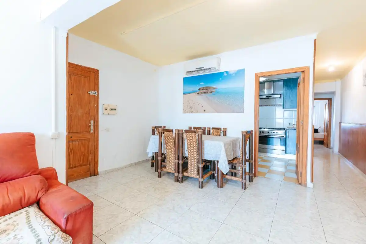 Dining room of Flat for sale in Santa Eulària des Riu  with Air Conditioner, Heating and Terrace