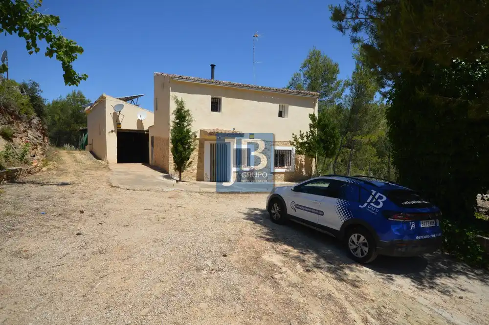 Vista exterior de Finca rústica en venda en Mogente / Moixent, Valencia