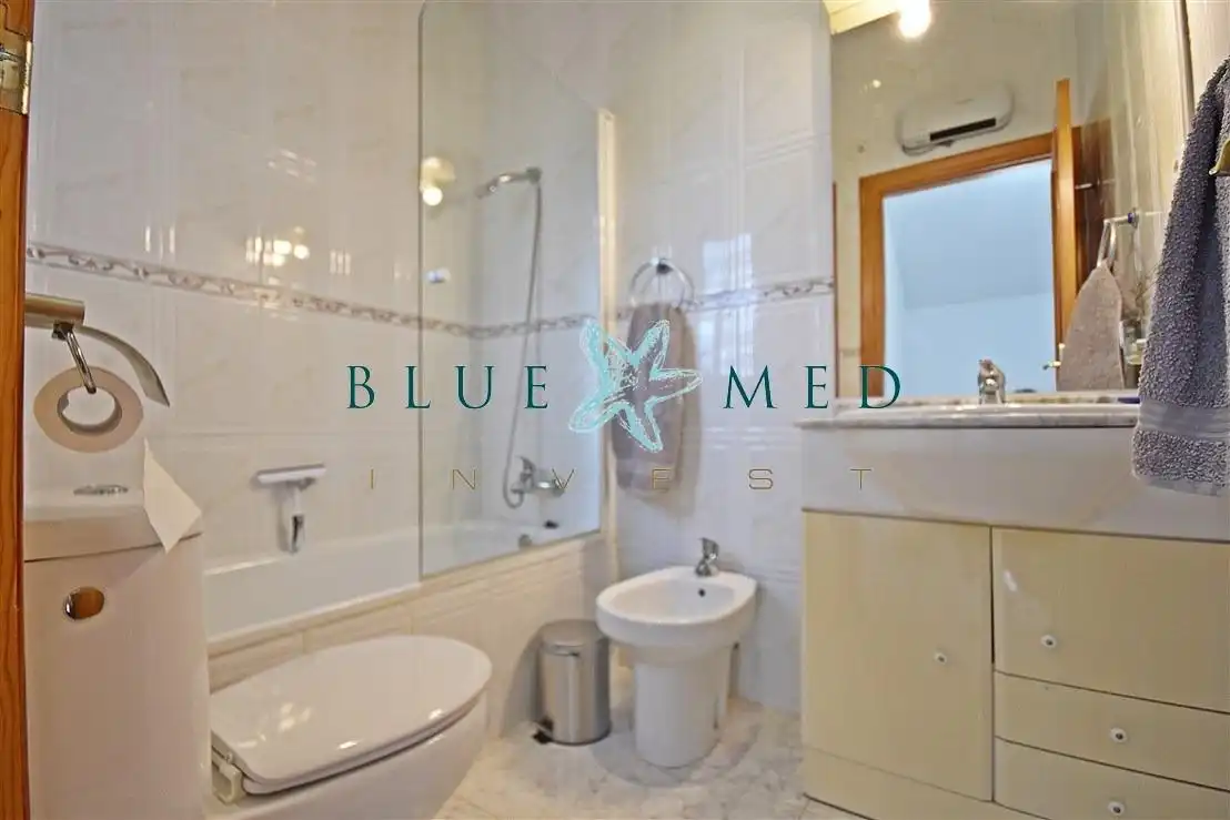 Baño de Casa o chalet en venta en Mazarrón con Aire acondicionado, Calefacción y Jardín privado