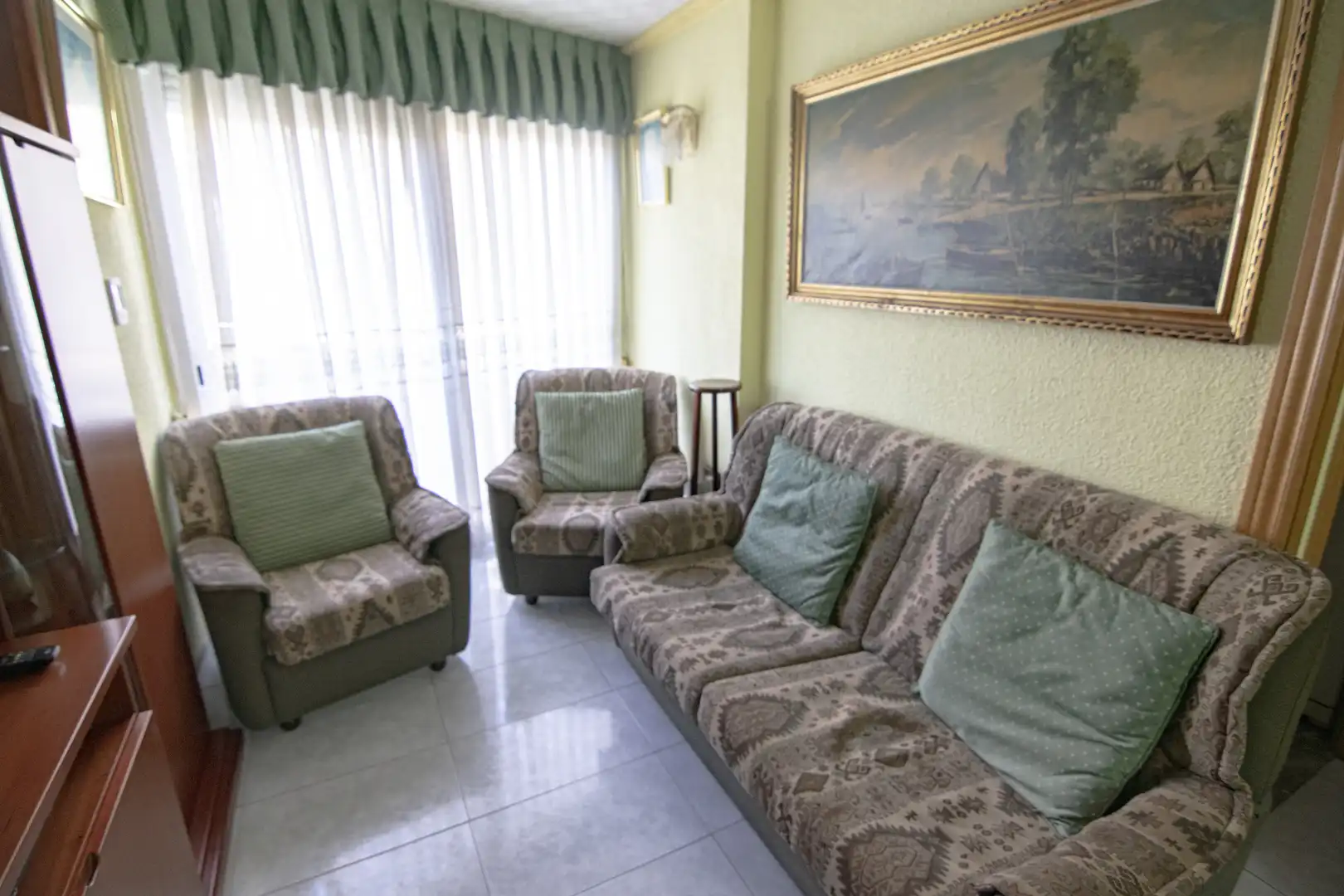 Sala de estar de Piso en venta en Barcelona con Calefacción