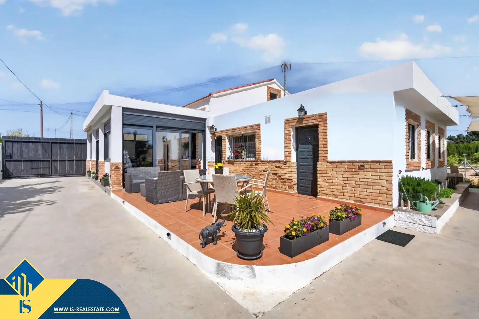 Terrace of Houses for sale in Elche / Elx  with Terrace, Swimming Pool and Furnished