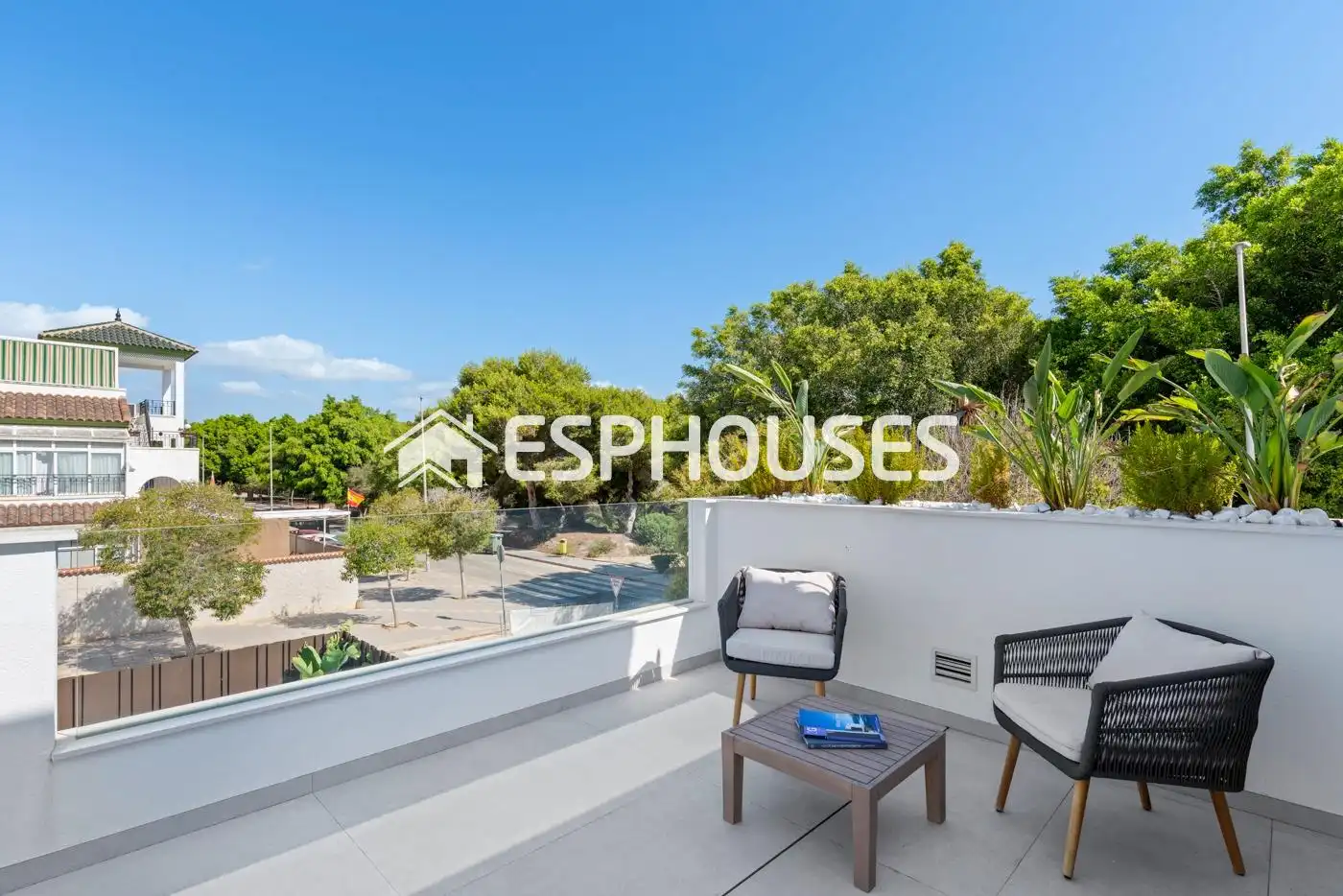 Terraza de Casa o chalet en venta en Pilar de la Horadada con Terraza, Piscina y Balcón