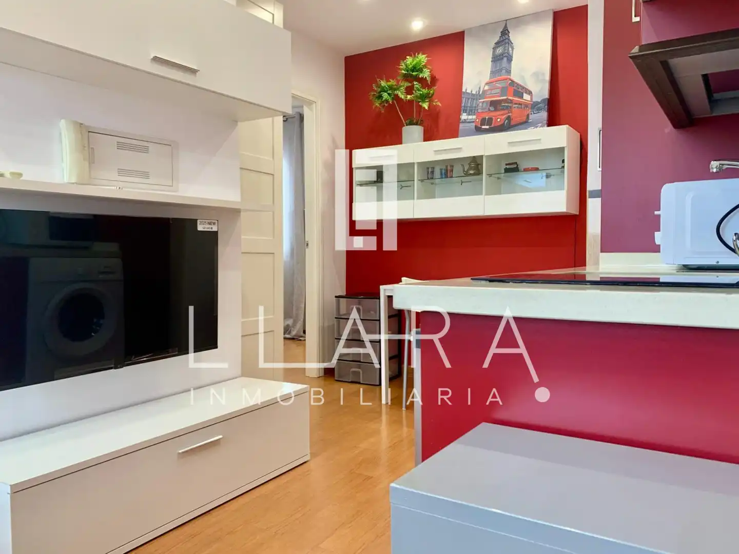 Living room of Apartments for sale in Lucena  with Air Conditioner, Furnished and Washing machine