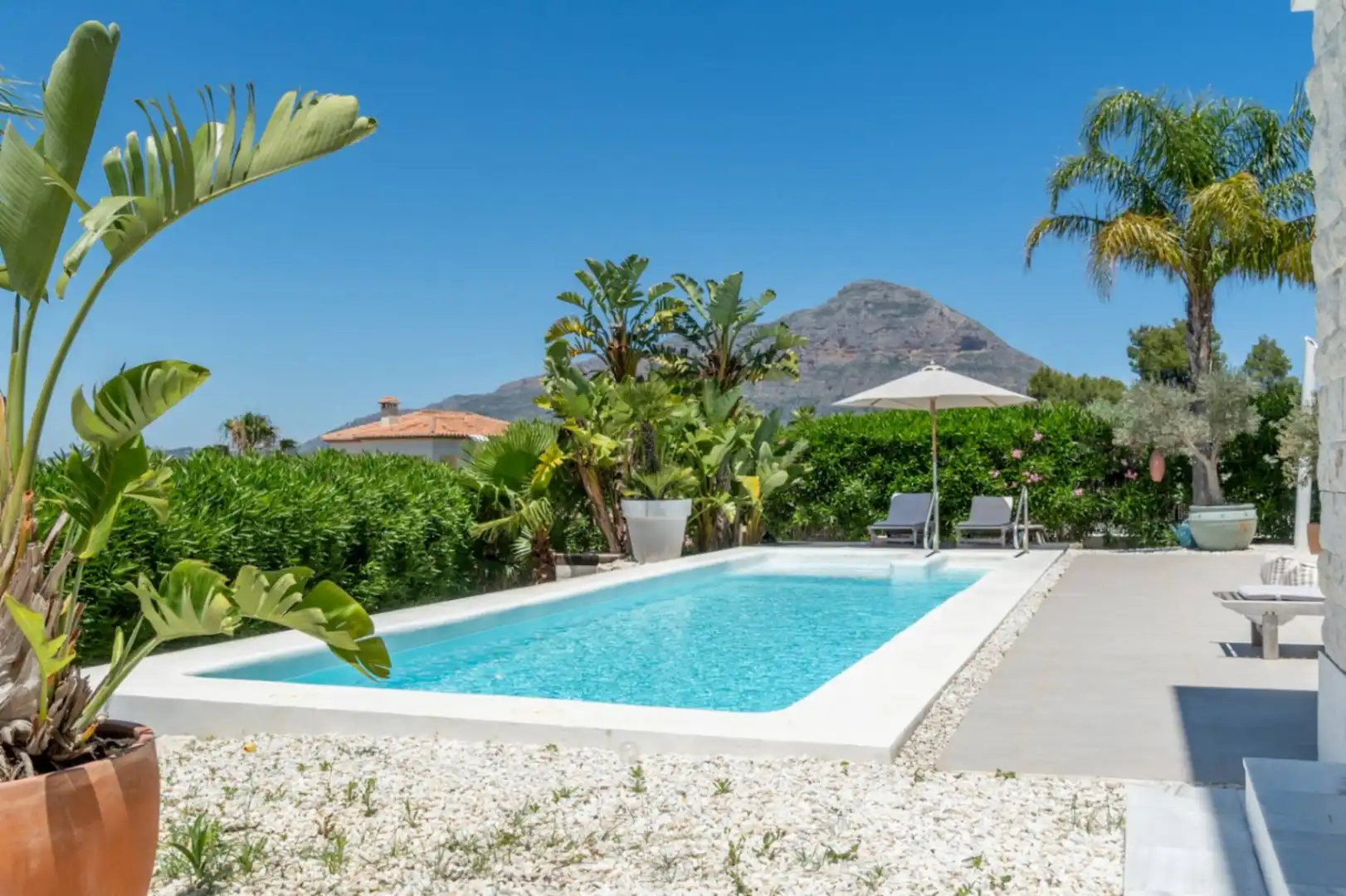 Piscina de Casa o xalet en venda en Jávea / Xàbia amb Aire condicionat, Calefacció i Jardí privat
