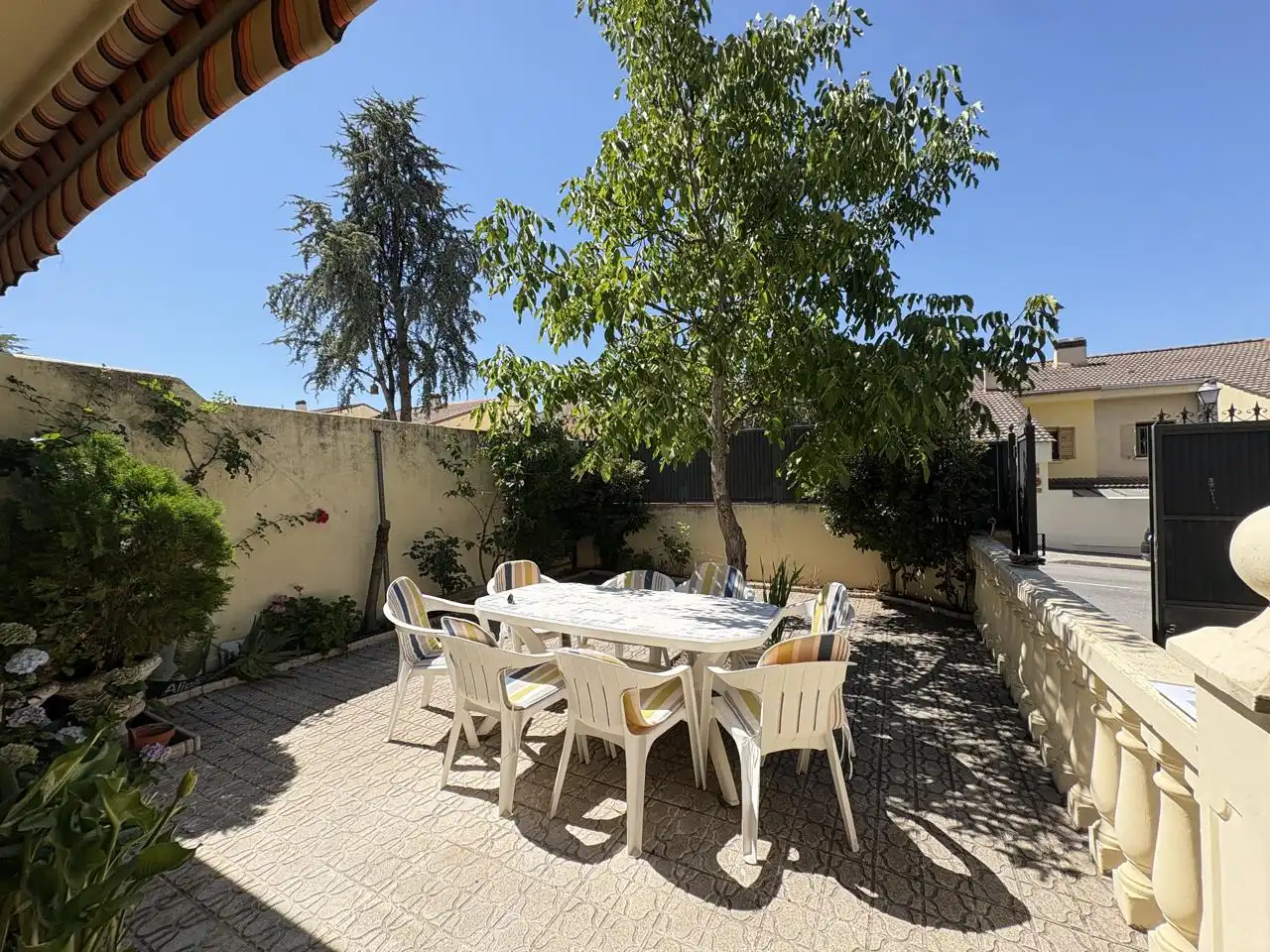 Terrassa de Casa o xalet de lloguer en Collado Villalba amb Calefacció, Jardí privat i Parquet
