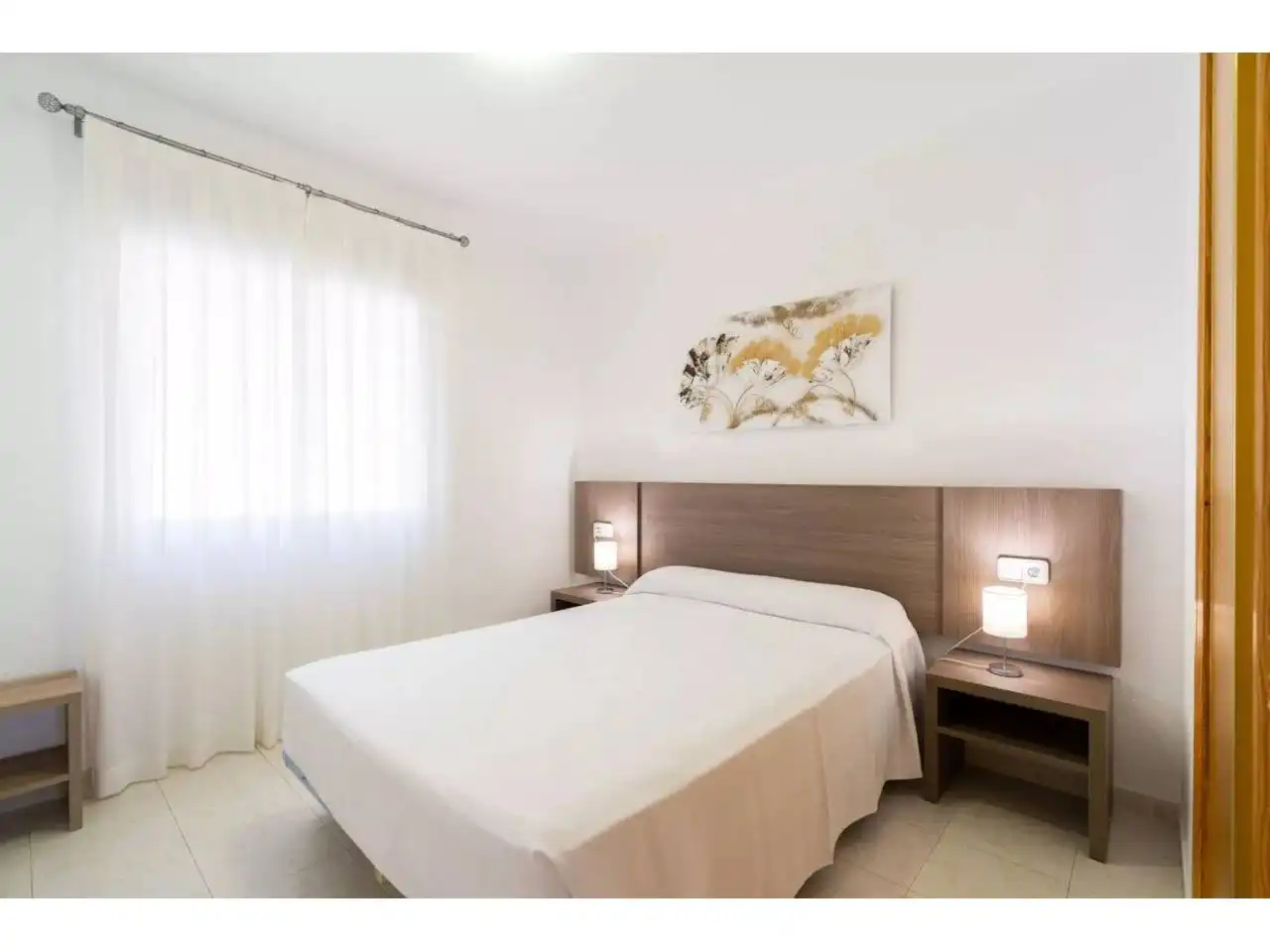 Habitación de Casa adosada en venta en Calpe / Calp con Aire acondicionado, Terraza y Amueblado