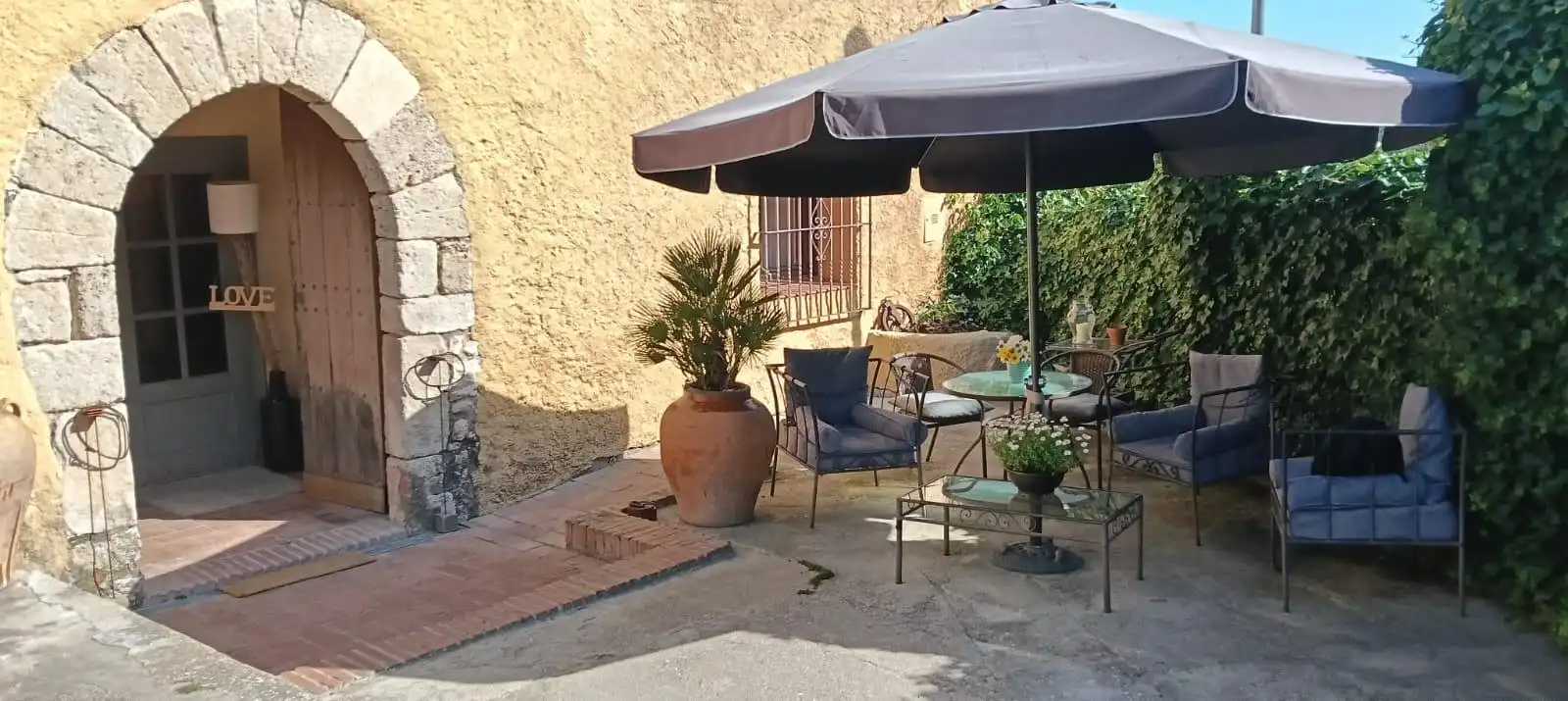 Terrace of Country homes for sale in Subirats  with Air Conditioner, Heating and Private garden