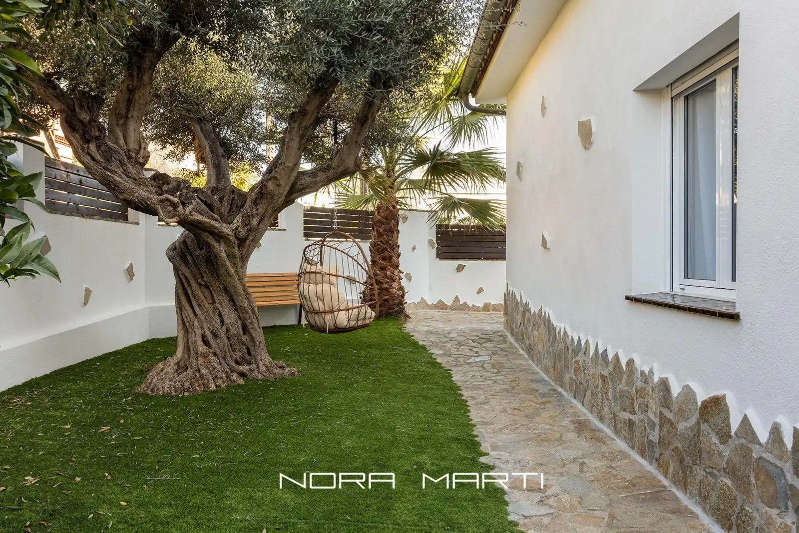 Terraza de Casa o chalet en venta en Sant Just Desvern con Aire acondicionado, Calefacción y Jardín privado